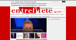 Desktop Screenshot of entrefiletenoticias.com